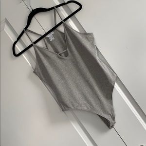 Venus Gray Bodysuit